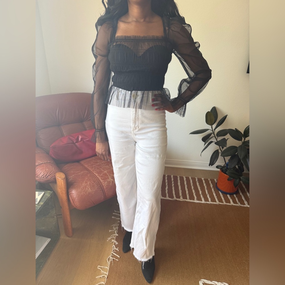 Handsewn Sheer Blouse